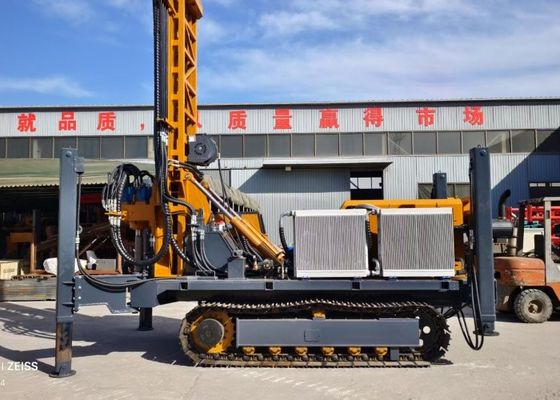 Hydraulic Water Well Pneumatic Drilling Rig For DTH Blasting