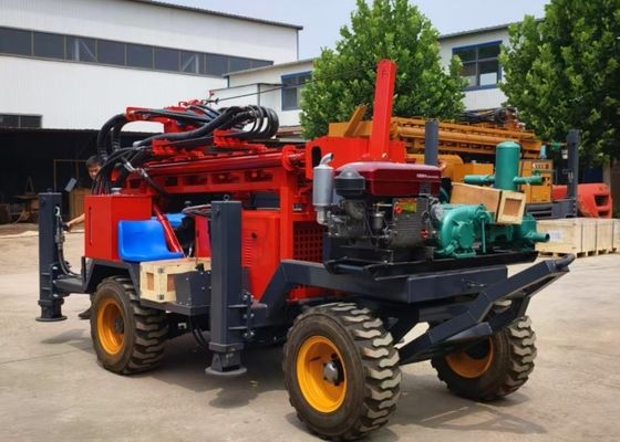 Pneumatic Deep Borehole Drilling Rig for Rocky Layers | ST 300 Model