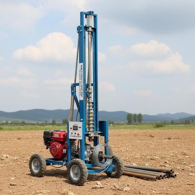 For Personal Use  Small Portable Water Well Drilling Rigs 10-30 Meters Depth