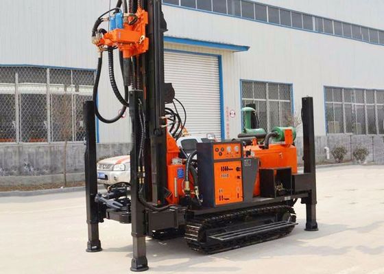 180m Small Customized Portable Pneumatic Drilling Rig Machine For Water Borehole
