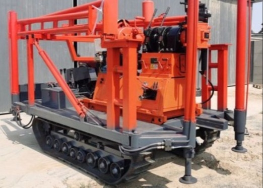 12 HP Power Portable Deep Water Well Drilling Rig Digging Equipment For Rock Layer