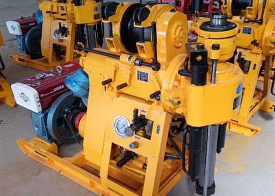 Hydraulic Feed System Exploration 18 Hp Portable Machine Core Drill Rig