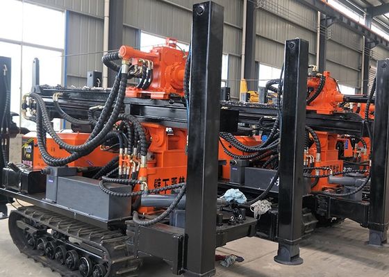 ST 200 Crawler Mounted Drill Rig With 76mm Drilling Rods For Rocky Area Drilling