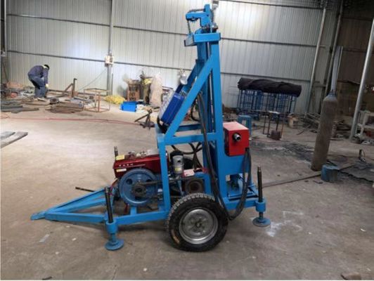 Little Easy Movement Water Mud Drilling Rig With Hydraulic Motor