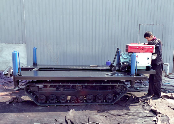 Crawler chassis hydraulic drilling rig transport vehicle crawler platform
