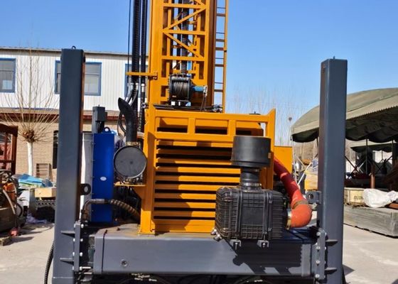 Fast Speed Water Borehole Pneumatic Drilling Rig For African Market
