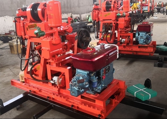 100m Borehole Geological Drilling Rig Machine for SPT Drilling