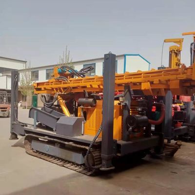 100m 200m 300m Crawlerbig Drilling Machine With High Power Diesel Engine