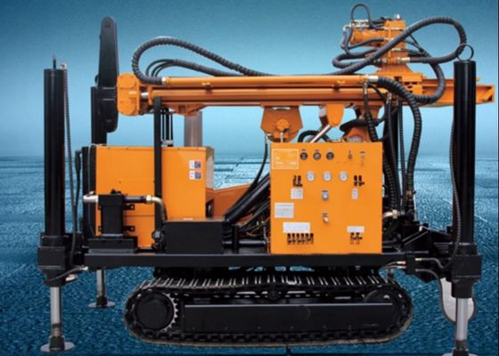 High Drilling Speed Working Efficiency Big Yuchai ST 350 Crawler Mounted Drill Rig Machine