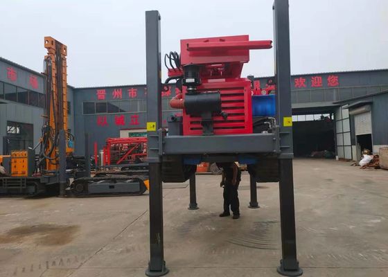 Customized ST200 Crawler Mounted Drill Rig High Speed With Kaishan Air Compressor