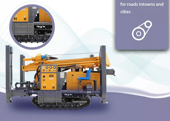 Hochgeschwindigkeitsst. 350 Meter tiefe pneumatische Bohrung Rig Underground Borehole