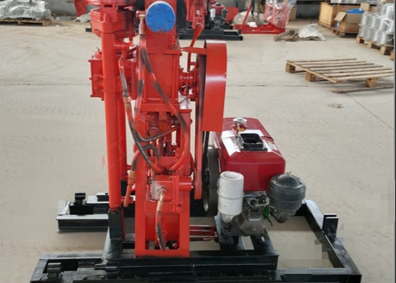 Einfache Bewegungs-geologisches Bohrungs-Rig Geo Survey Wheels Mounted-St. 50