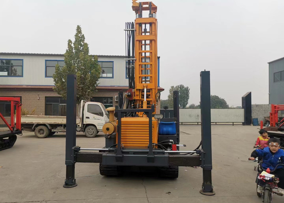 260 Meter pneumatische Bohrungs-Rig Crawler Mounted Water Well-Maschinen-Tunnel-