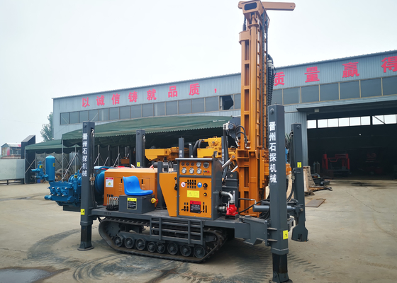 Hohe Ausleger-pneumatische Bohrung Rig Dth Rocky 350 Meter Bohrloch-