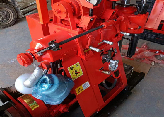 Kleine Bohrmaschine mit Rad 150 mm Durchmesser