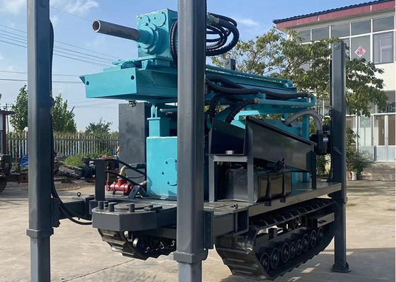 260 m große Pneumatische Crawler-Bohrmaschine 77 kW für Wasserbohrarbeiten