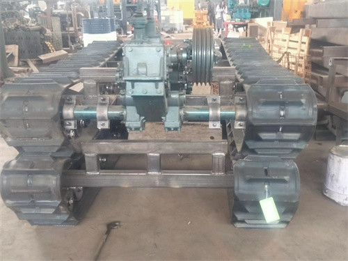 Soem, das Rig Customized Steel Crawler Track-Fahrgestell mit Dieselmotor bohrt