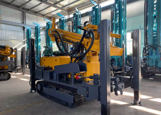 pneumatische Bohrung Rig Large Water Borehole des Schlamm-6000kg und der Luft 280 Meter Tiefen-
