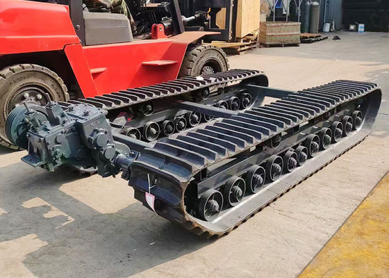 20 MT Kapazität Gummi-Crawler-Chassis mit Dieselmotor für Maschinen der Industrie