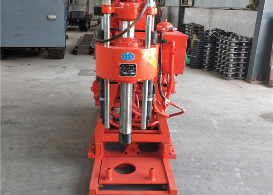 Portable Kernbohranlage mit hydraulischem Zuführsystem für den Bau von Maschinenbau 100 Meter Tiefe