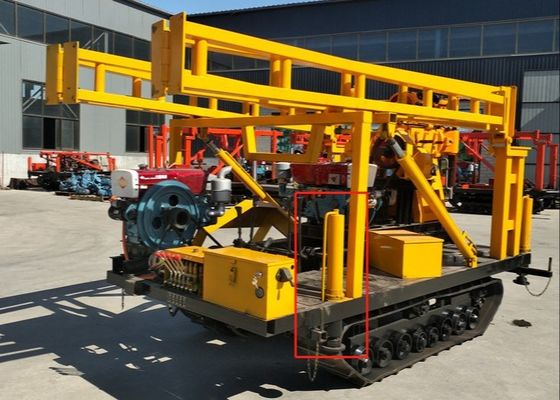 Erforschungs-Räder brachten angebrachtes Bohrgerät Rig Durable Strong Gk 200 Raupe an