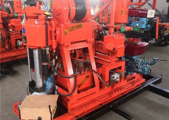 Mineralprobeentnahme Kernbohrmaschine Bergbau 150 Meter Tiefe Elektromotor oder Dieselmotor