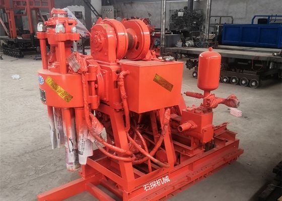 Tiefgrundprüfgerät mit BW 160 Schlammpumpe Dieselmotor 100M Bohrtiefe
