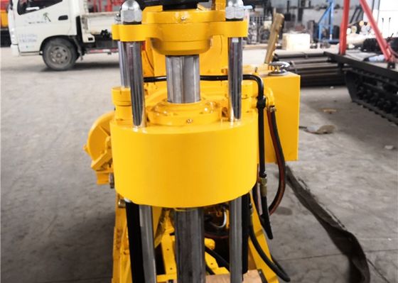 100m Tiefe Gelbe geotechnische Bohrfläche mit 42mm-Stab BW160 Pumpe