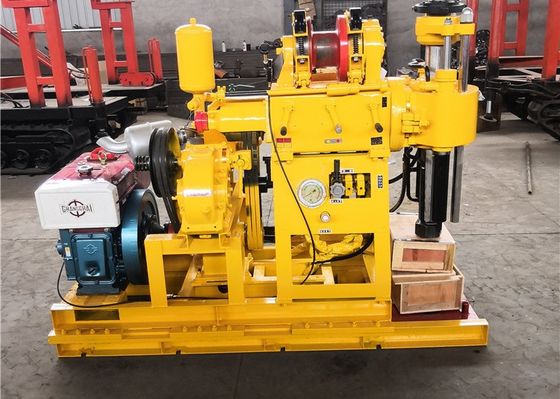 Persönliche Exploration Gelbe geologische Bohrmaschine mit BW 160 Schlammpumpe