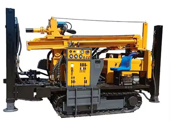 300M Hydraulische Wasserbohranlage Pneumatische Crawlerbohranlage für mehrere Funktionen