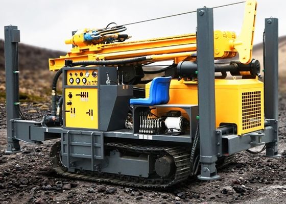 260 Meter DTH-Pneumatische Bohrgeräte für Wasserbohrarbeiten in industriellen Felsgebieten