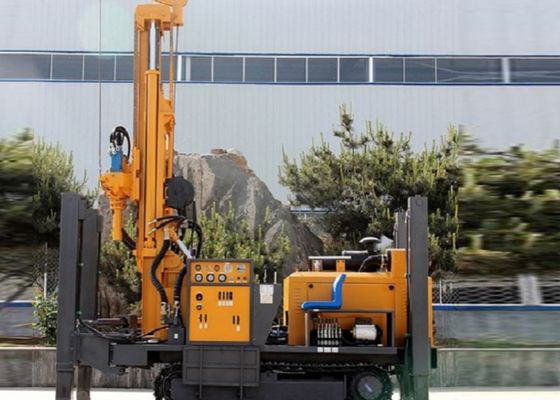 St 180 Meter Gummi- oder Stahl-Crawler-Pneumatisches Bohrgerät für Wasserbohrungen