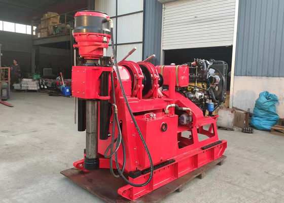 XY-2B 500 Meter Tiefen-Raupe angebrachte hydraulische Wasser-Brunnenbohrungs-Anlage