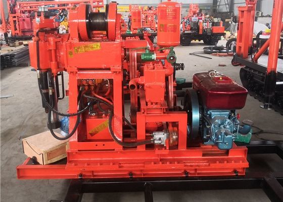 XY-1 Eine 150 Meter lange Bodenprüfbohrmaschine mit 18 PS Dieselmotor für die Exploration
