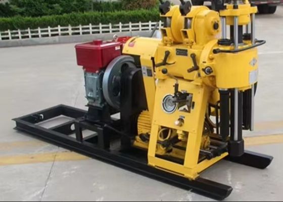 100 m Bodenprüfbohrmaschine Geotechnisches Bohrgerät mit Schlammpumpe