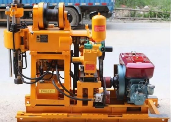 200m Dieselmotor DTH Bohrgerät für die Maschinenbau- und Bergbauprobenentnahme