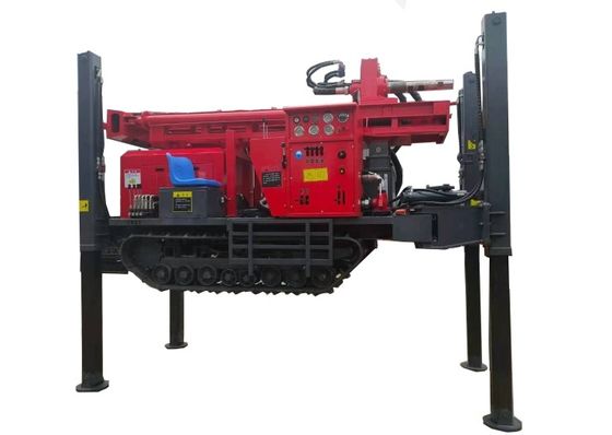 180 m Tiefe Pneumatisches Wasserbohrgerät mit 55 kW Dieselmotor