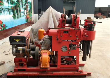 180m Tiefen-Wasser-Brunnenbohrungs-Anlagen-Maschine, hydraulische Kern-Ölplattform 220V/380V