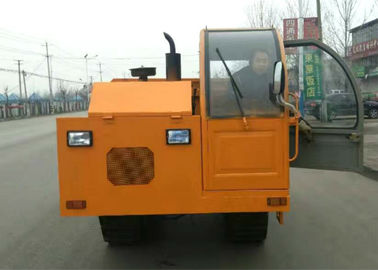 1T - 10T hydraulischer Minikipper, kleiner Raupen-Kipplaster mit dem Fahrerhaus eingeschlossen