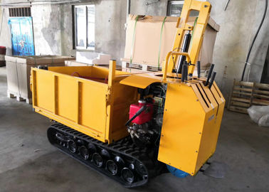 Kundengebundene Bahn-Transporter-Raupen-Art - 2 Tonnen-spürte Miniselbstladen Kipper auf