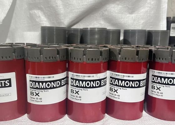 NX BX Imprägnierte Diamantkernbohrmaschine für Proben