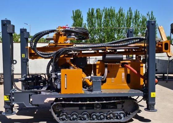 Dieselmotor-Tiefen-Pneumatische Bohrmaschine mit BW250-Schlammpumpe