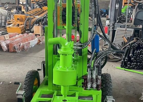 Mini-Borewell-Wasserbohrgerät mit 18 PS-Motor für die persönliche Landwirtschaft