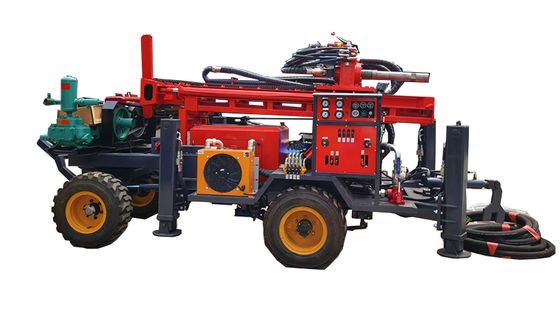 Maschine für die Bohrungsvorrichtung mit Rohrwerkzeugen / Bohrgerät