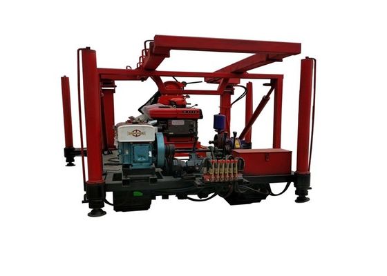 100-300m Tiefe Hard Rock Bohrmaschine für Rock ShiTan Kohlenbergbau Bohren
