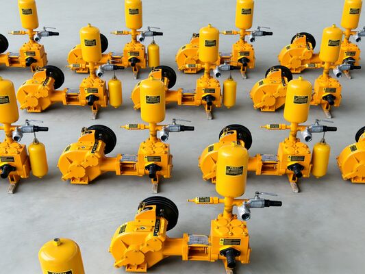 Einkolben-Schlammpumpe BW160 mit Dieselmotor