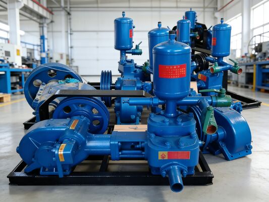 Einzylinder-horizontale Wechselkolbenpumpe BW 160 Schlammpumpen für Bohrgeräte