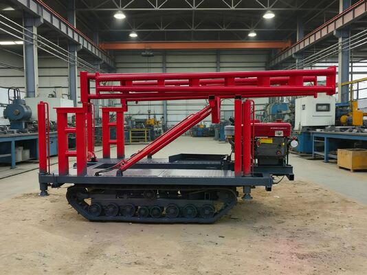 Verdicktes Hydraulik-Tower Crawler Walking Chassis mit elektrischem Starter