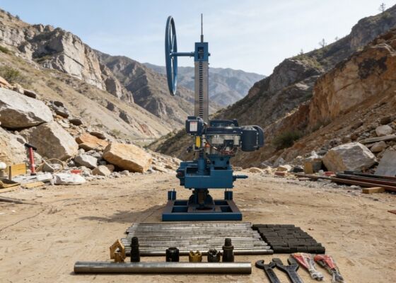 20 Meter Maschinenbau Tragbare Bodenbohrmaschine Probenbeschaffung