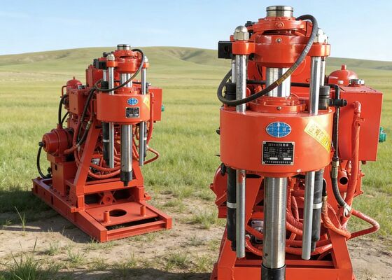 200 M-Tiefe Loch-Kern fortgeschrittenes tragbares Bohrgerät mit Diesel-/Elektroenergie